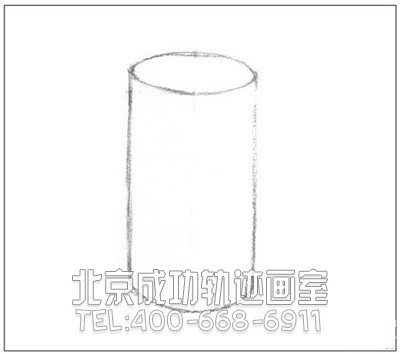 素描入門(mén)：素描圓柱體的繪畫(huà)教程