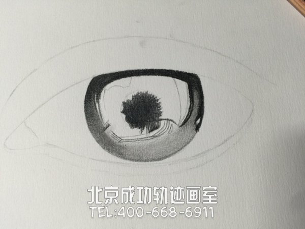 素描眼睛的畫法步驟