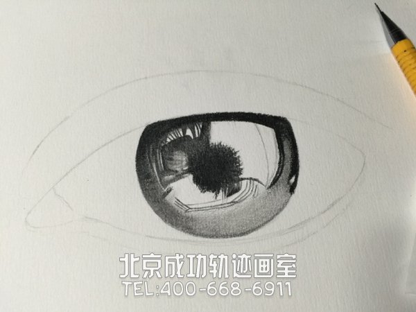 素描眼睛的畫法步驟